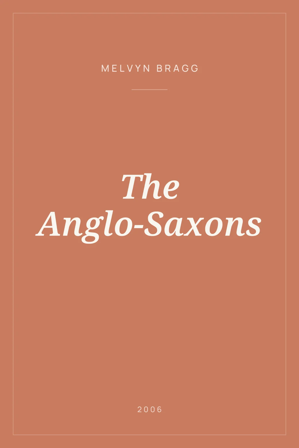 Portada de The Anglo-Saxons