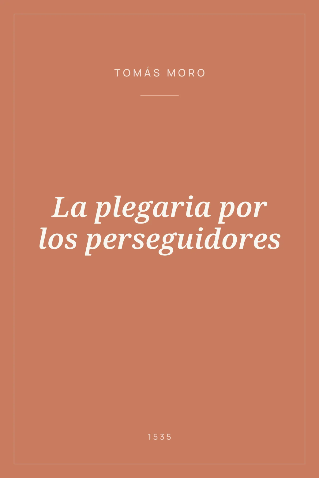 Portada de La plegaria por los perseguidores