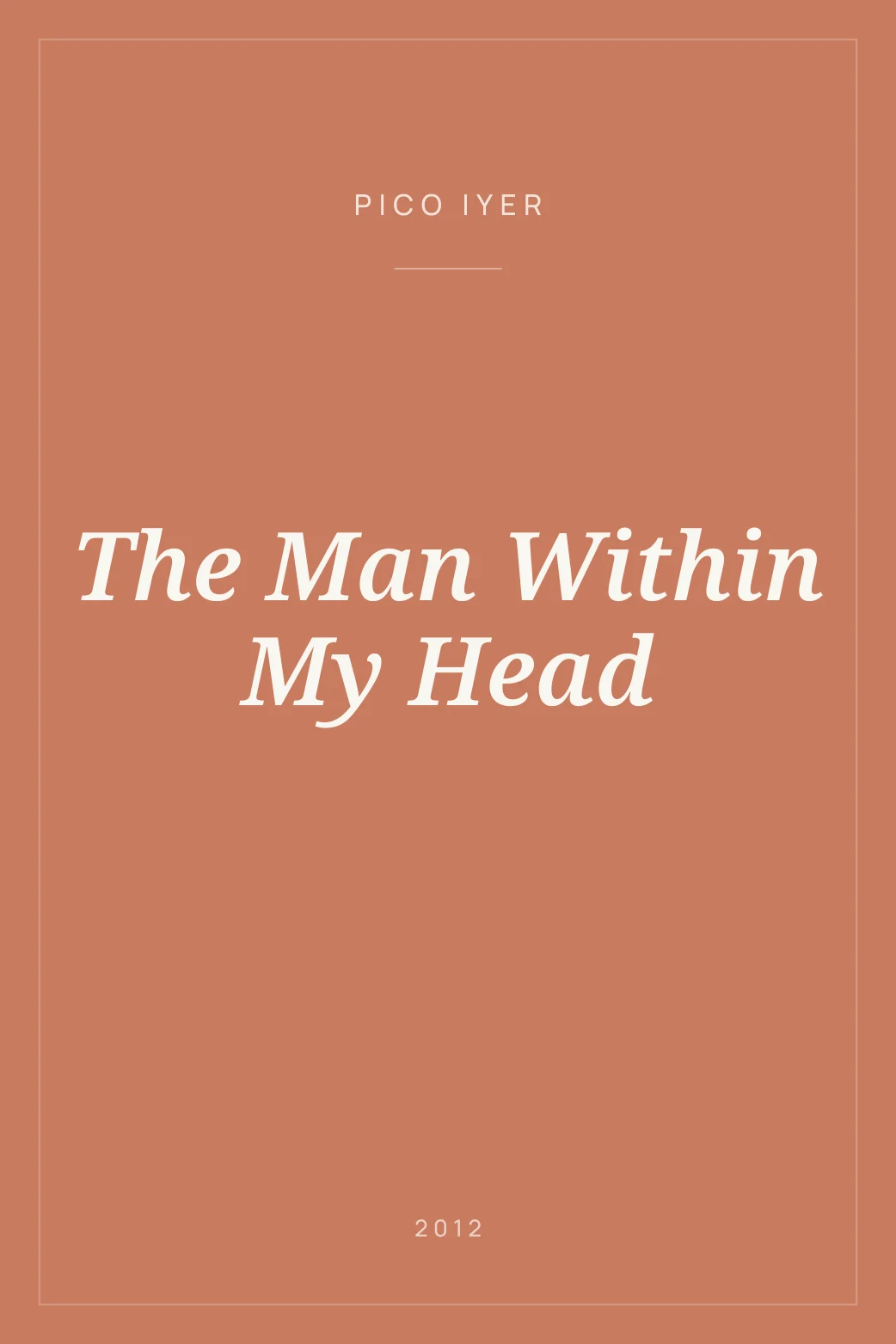 Portada de The Man Within My Head