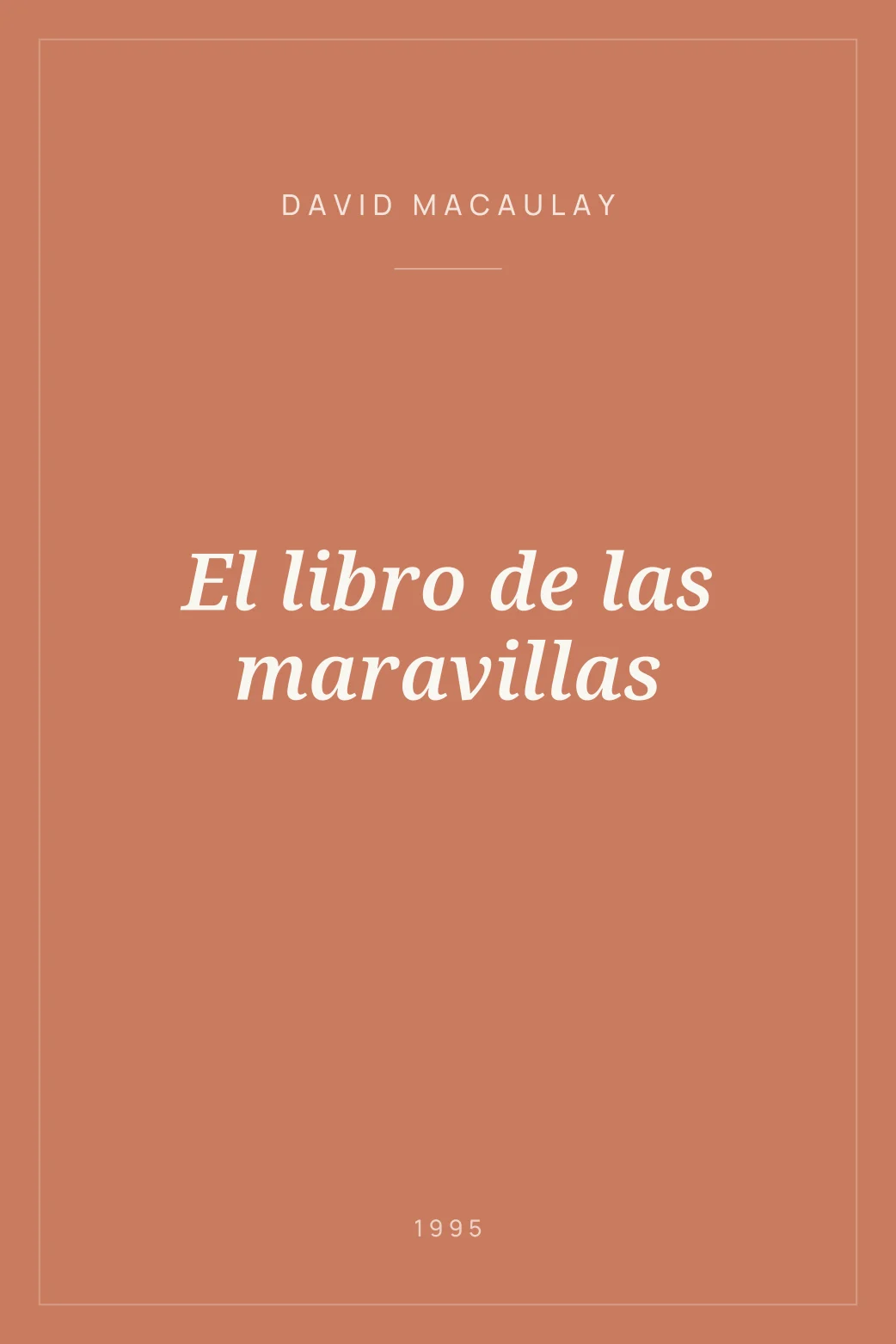 Portada de El libro de las maravillas