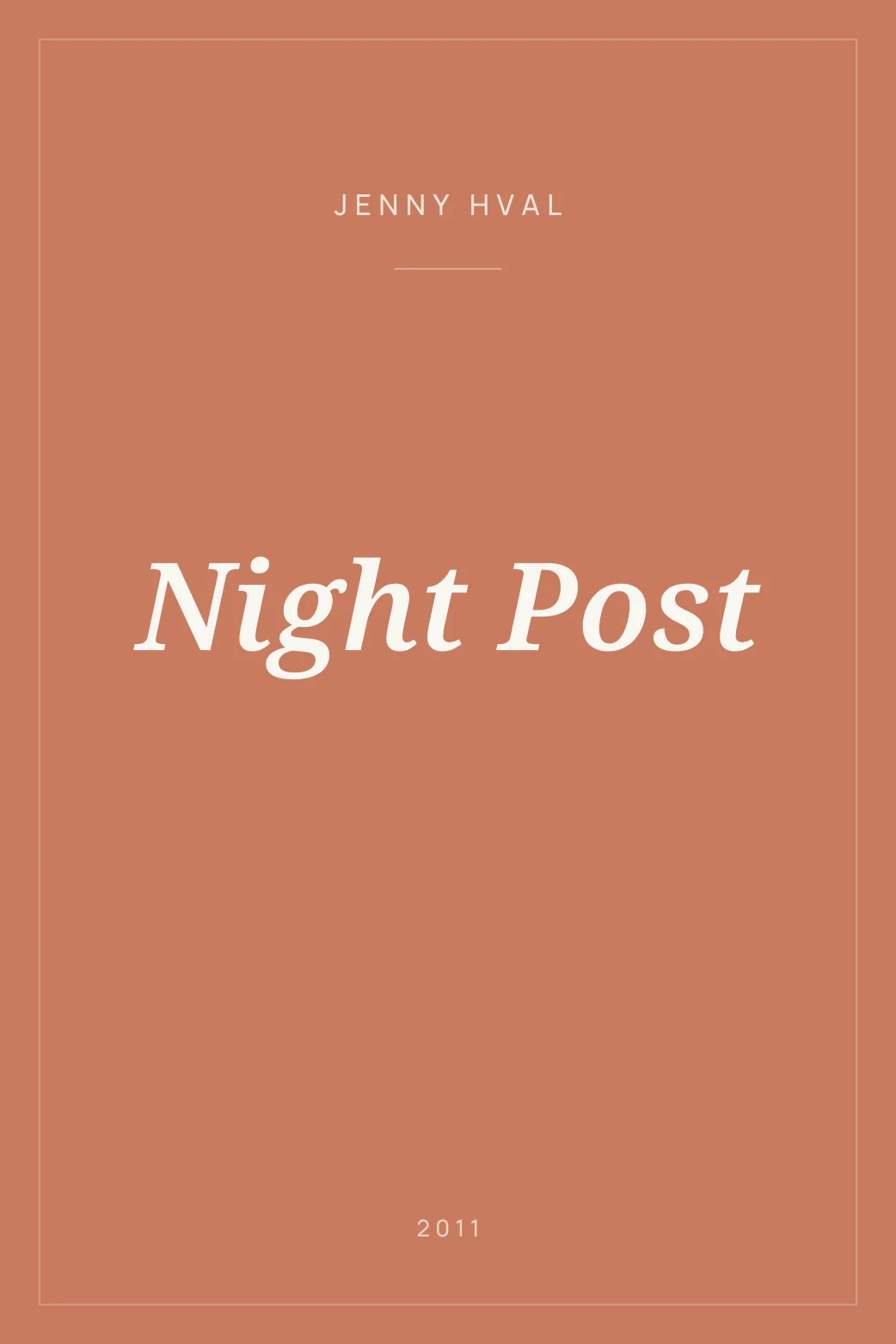 Portada de Night Post