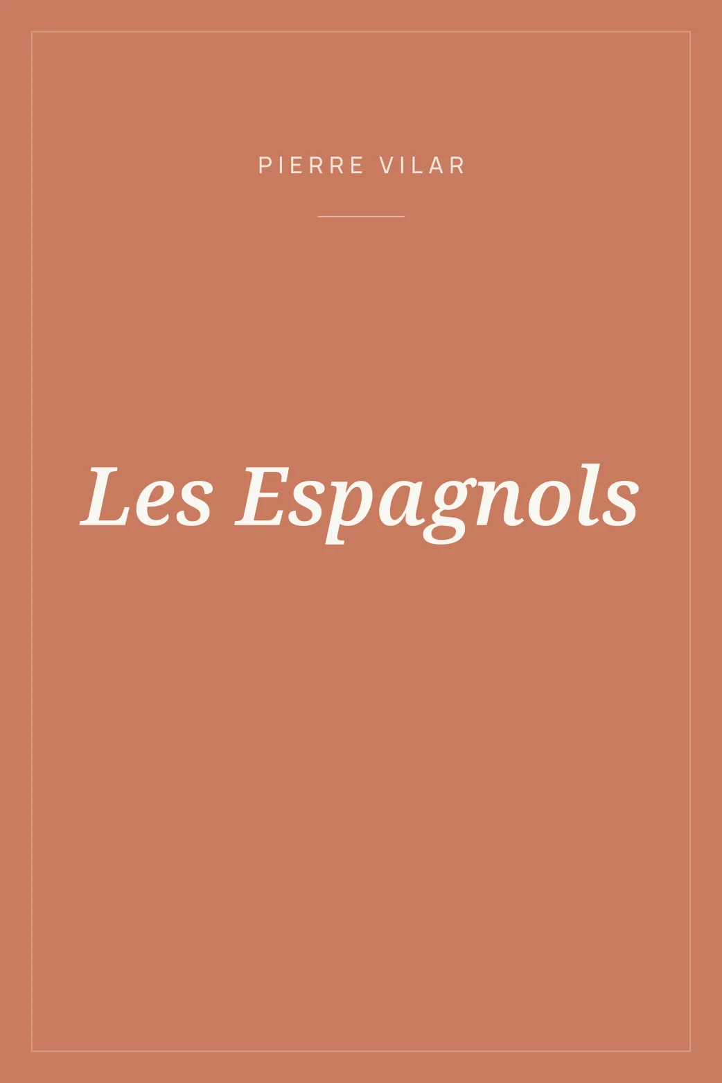 Portada de Les Espagnols