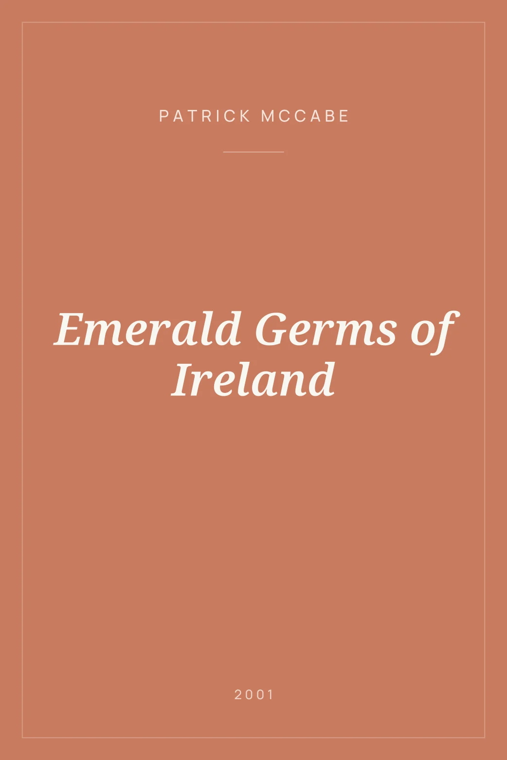 Portada de Emerald Germs of Ireland