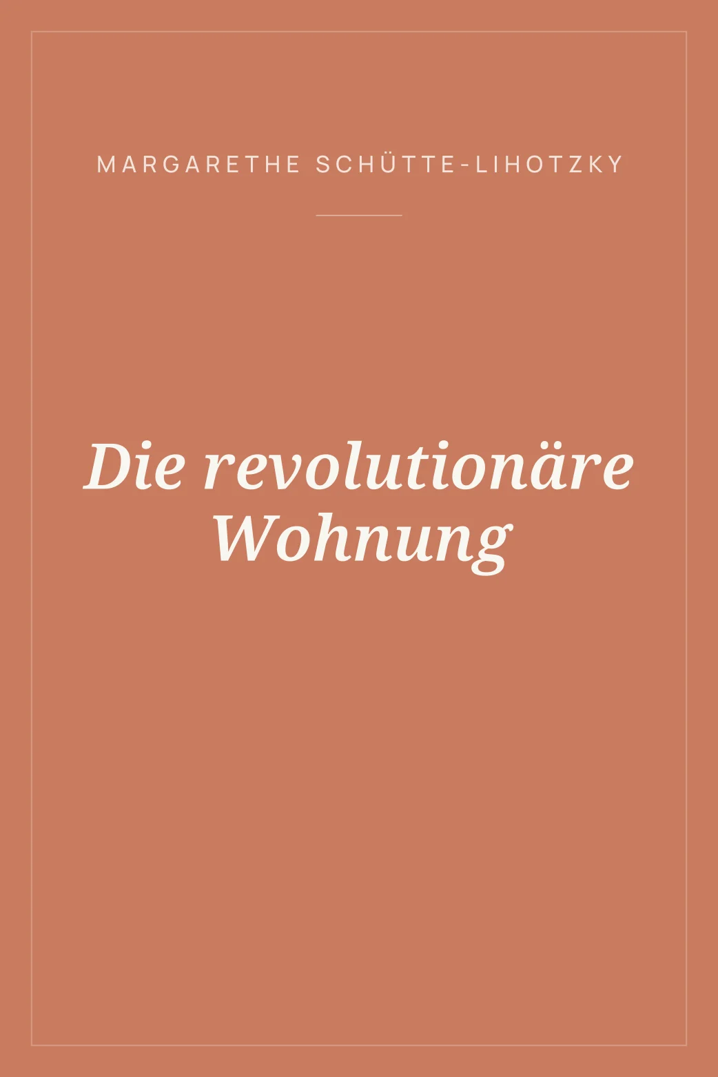 Portada de Die revolutionäre Wohnung