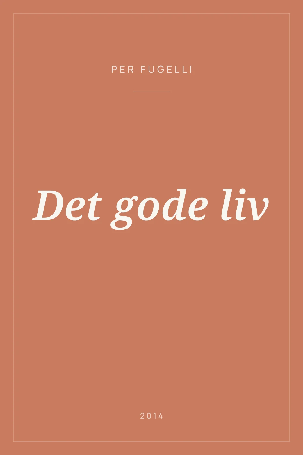 Portada de Det gode liv