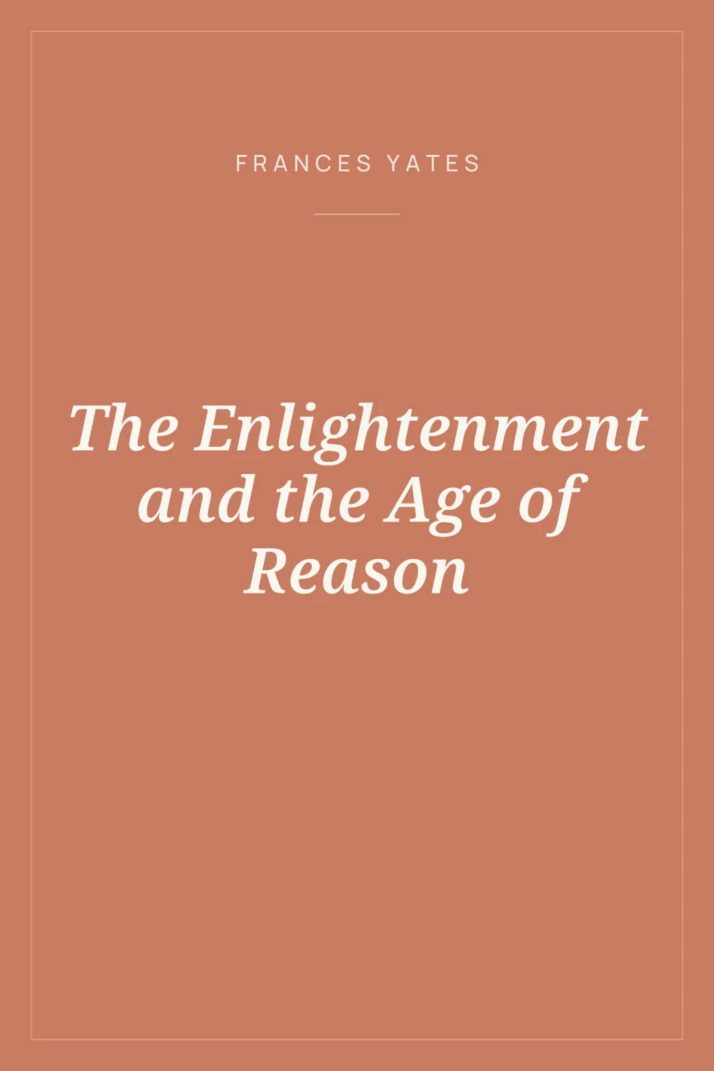 Portada de The Enlightenment and the Age of Reason
