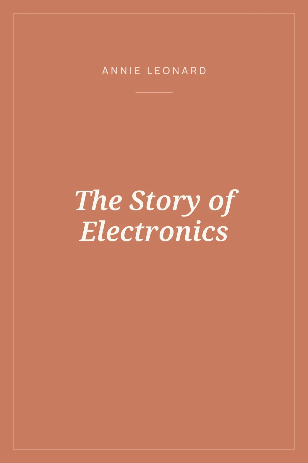 Portada de The Story of Electronics