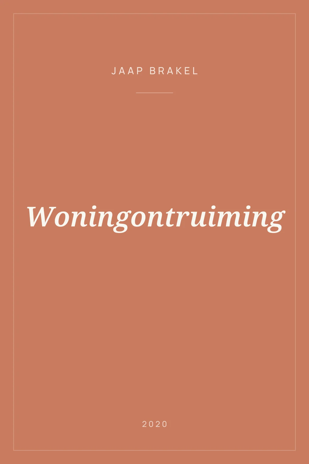 Portada de Woningontruiming