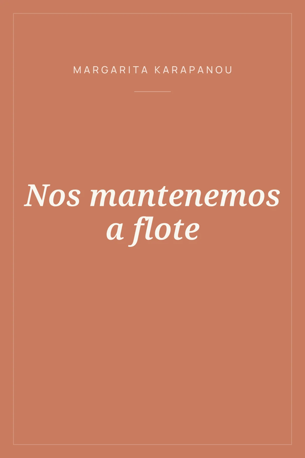 Portada de Nos mantenemos a flote