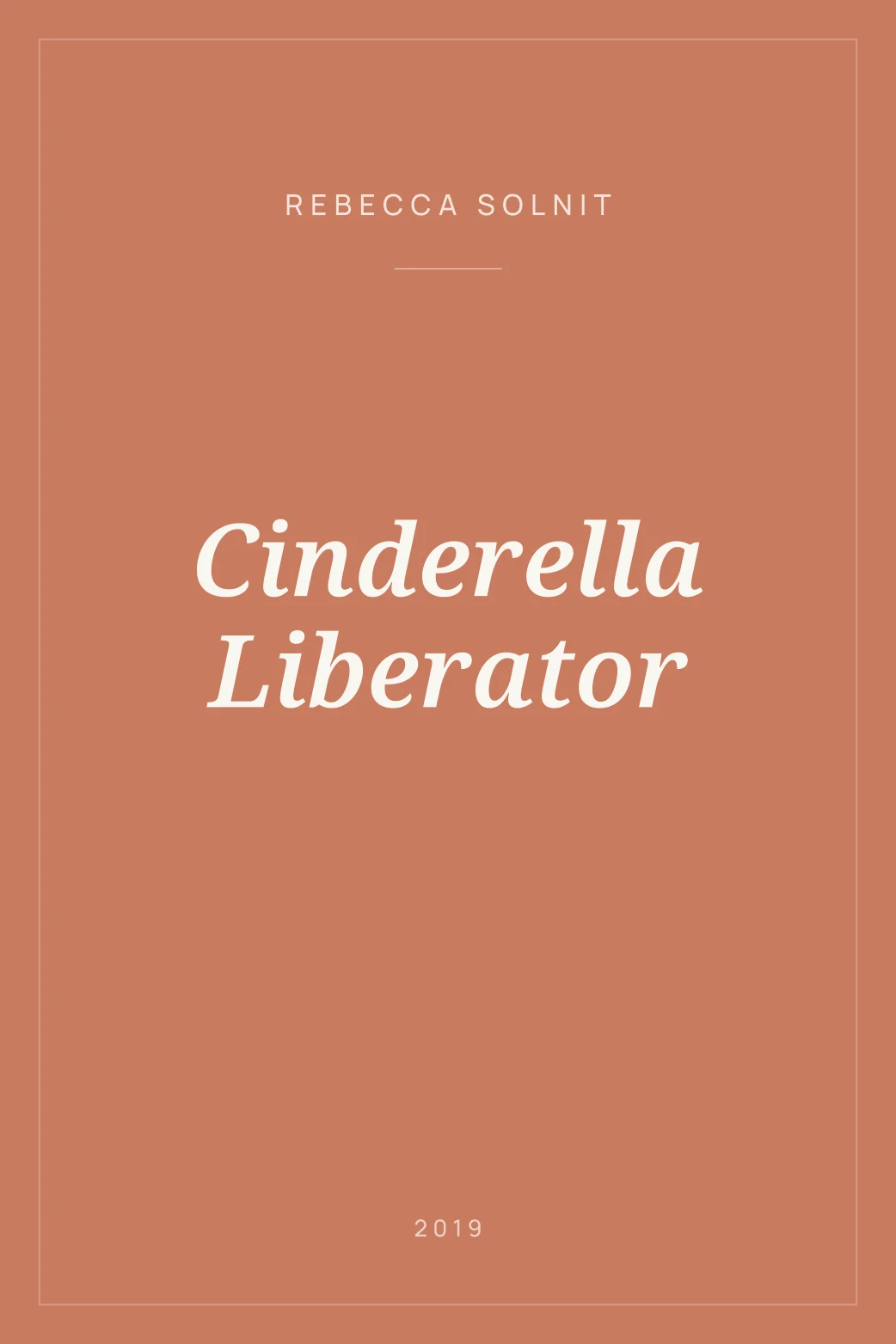 Portada de Cinderella Liberator