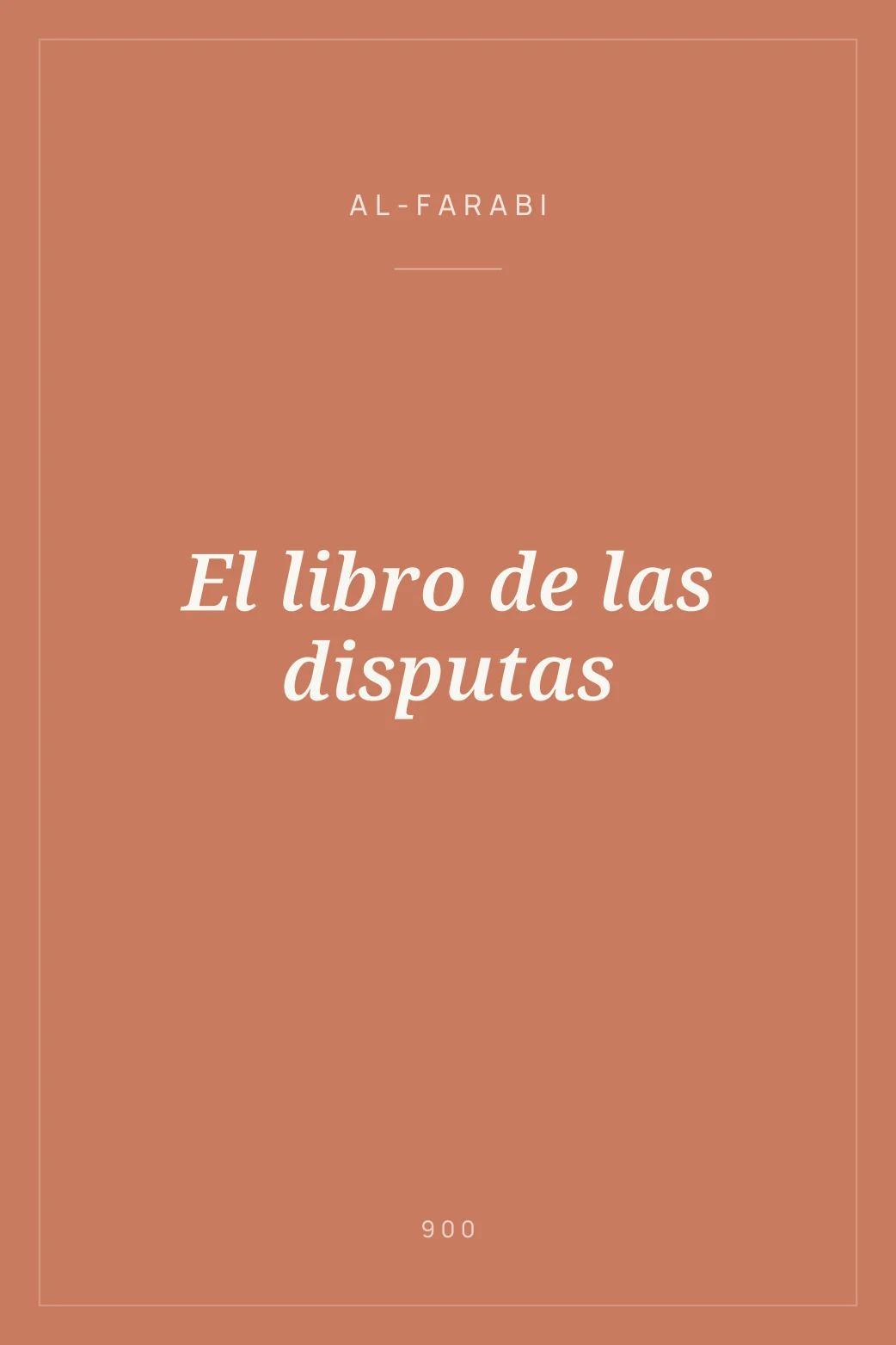 Portada de El libro de las disputas