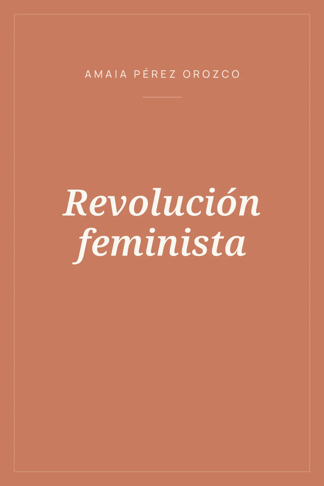 Portada de Revolución feminista