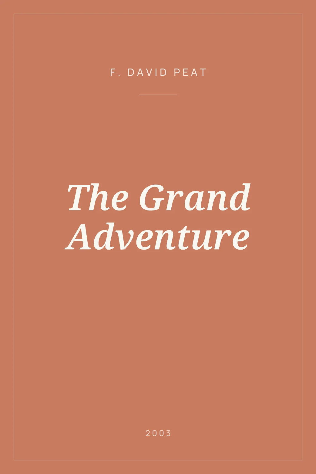 Portada de The Grand Adventure