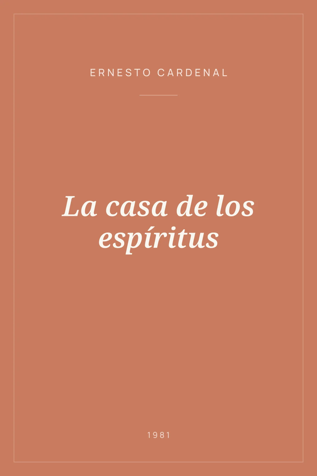 Portada de La casa de los espíritus