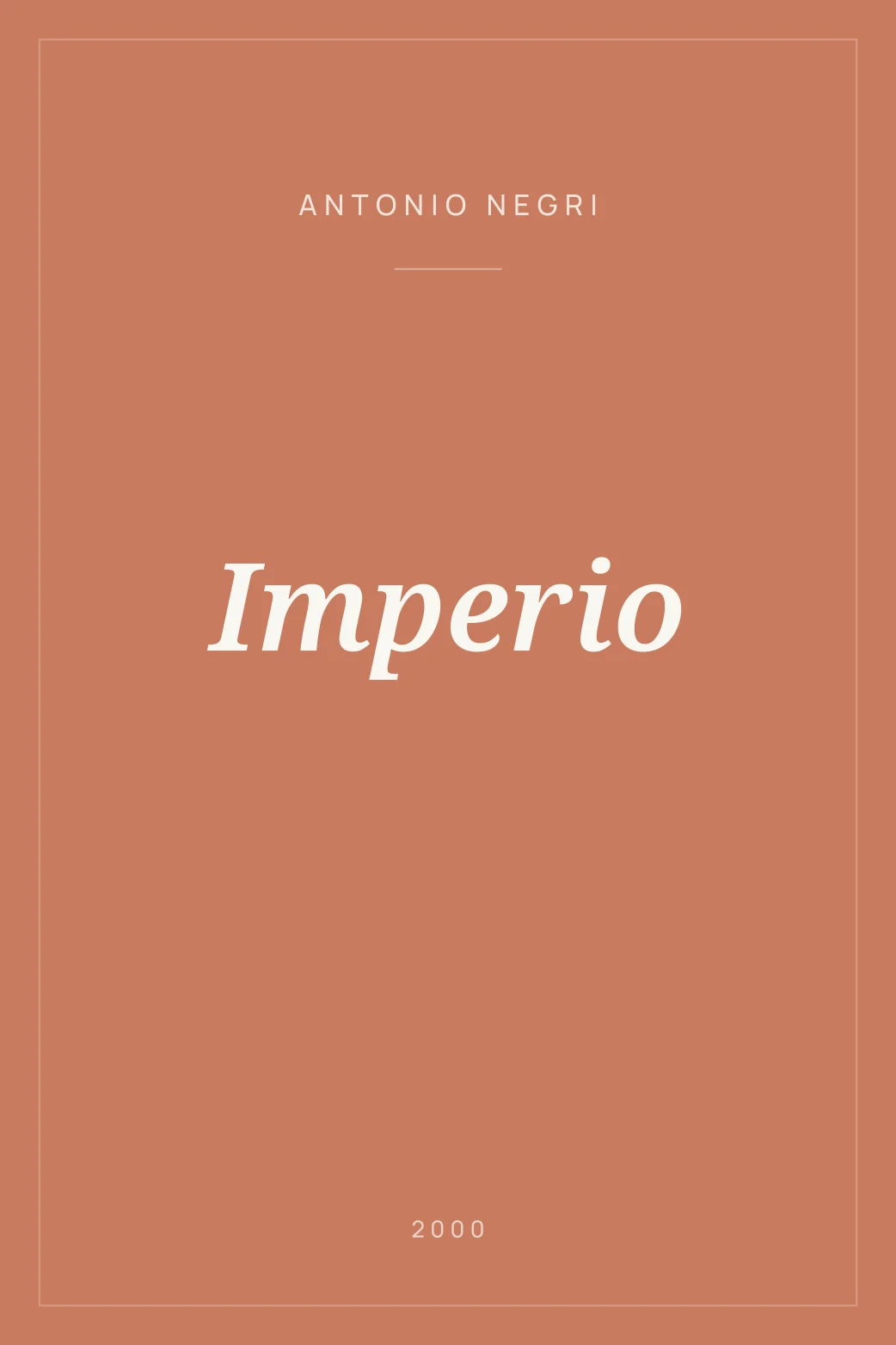 Portada de Imperio