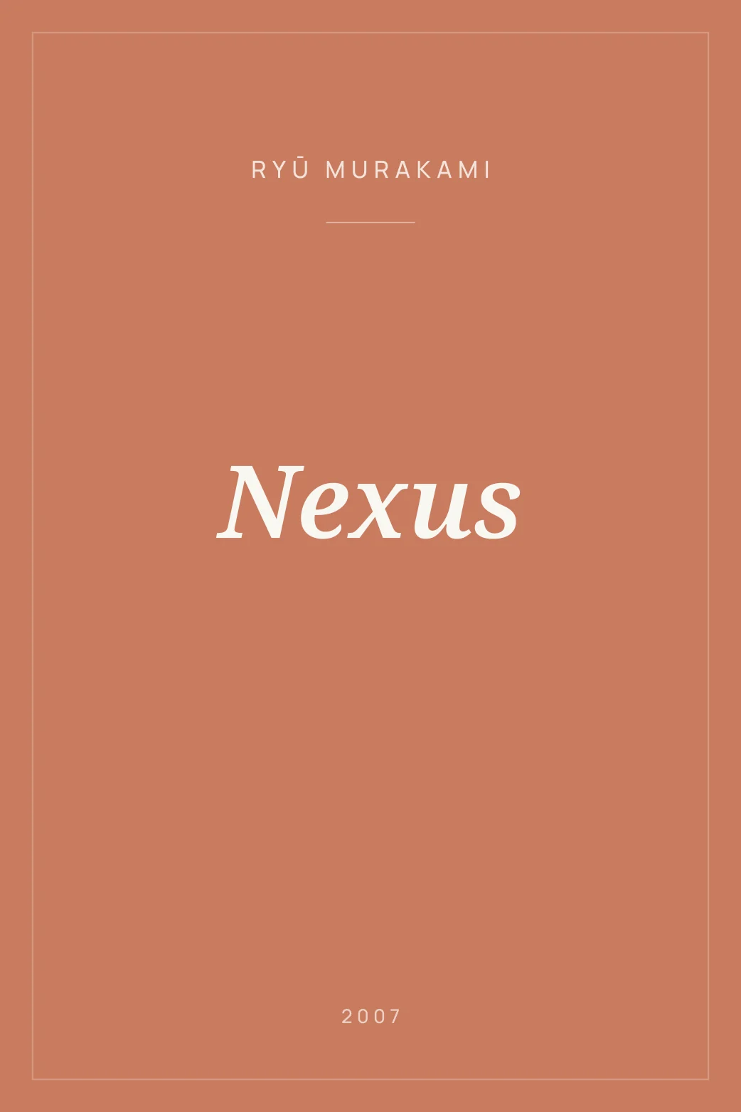 Portada de Nexus