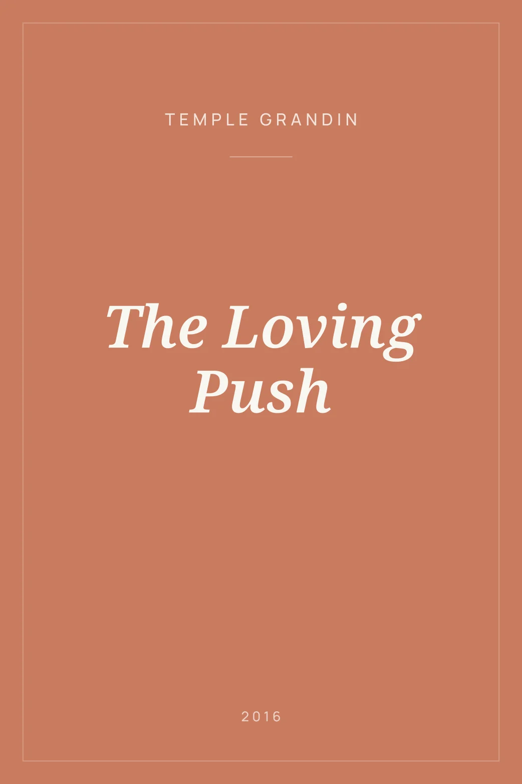 Portada de The Loving Push