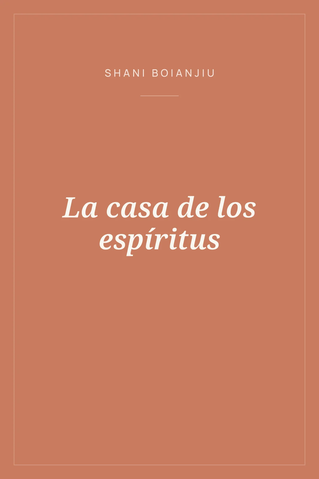 Portada de La casa de los espíritus