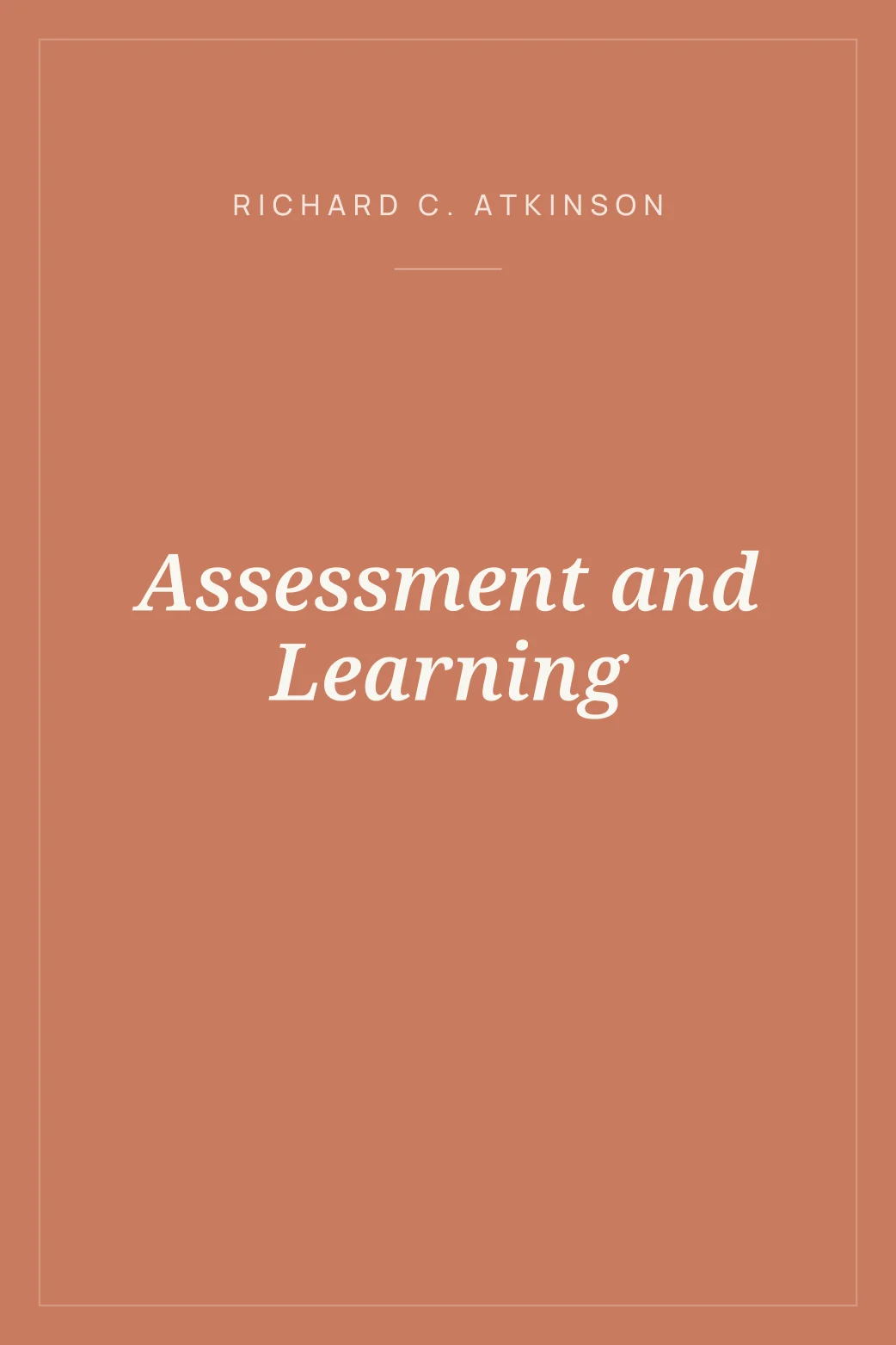 Portada de Assessment and Learning