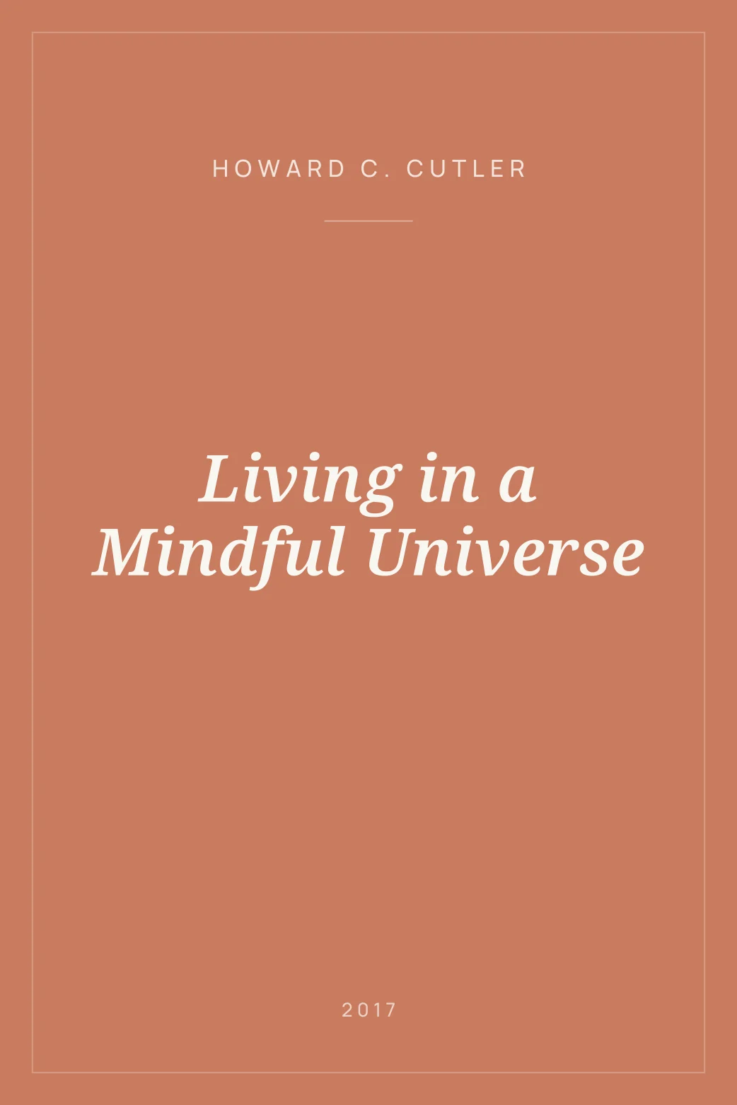 Portada de Living in a Mindful Universe