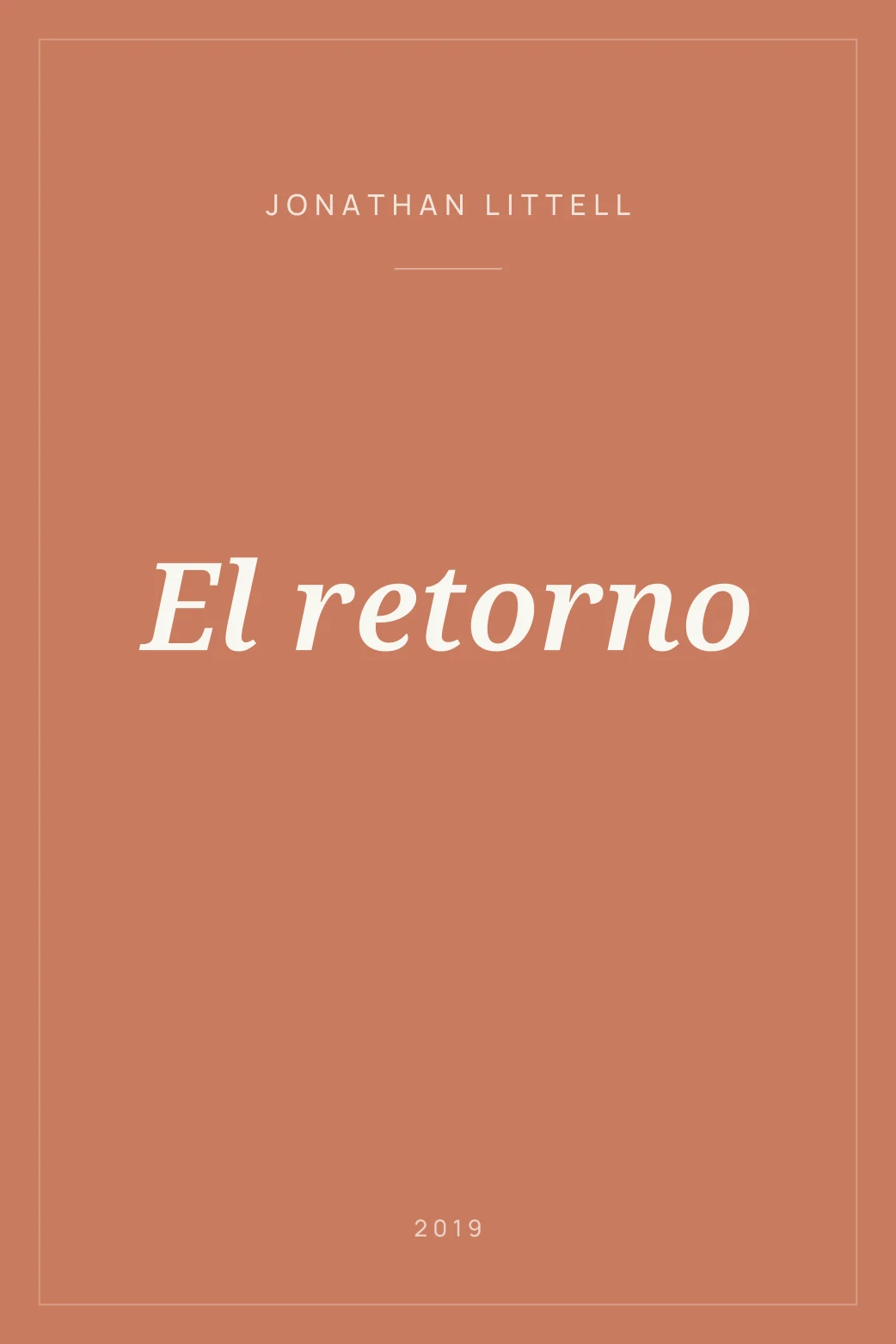 Portada de El retorno