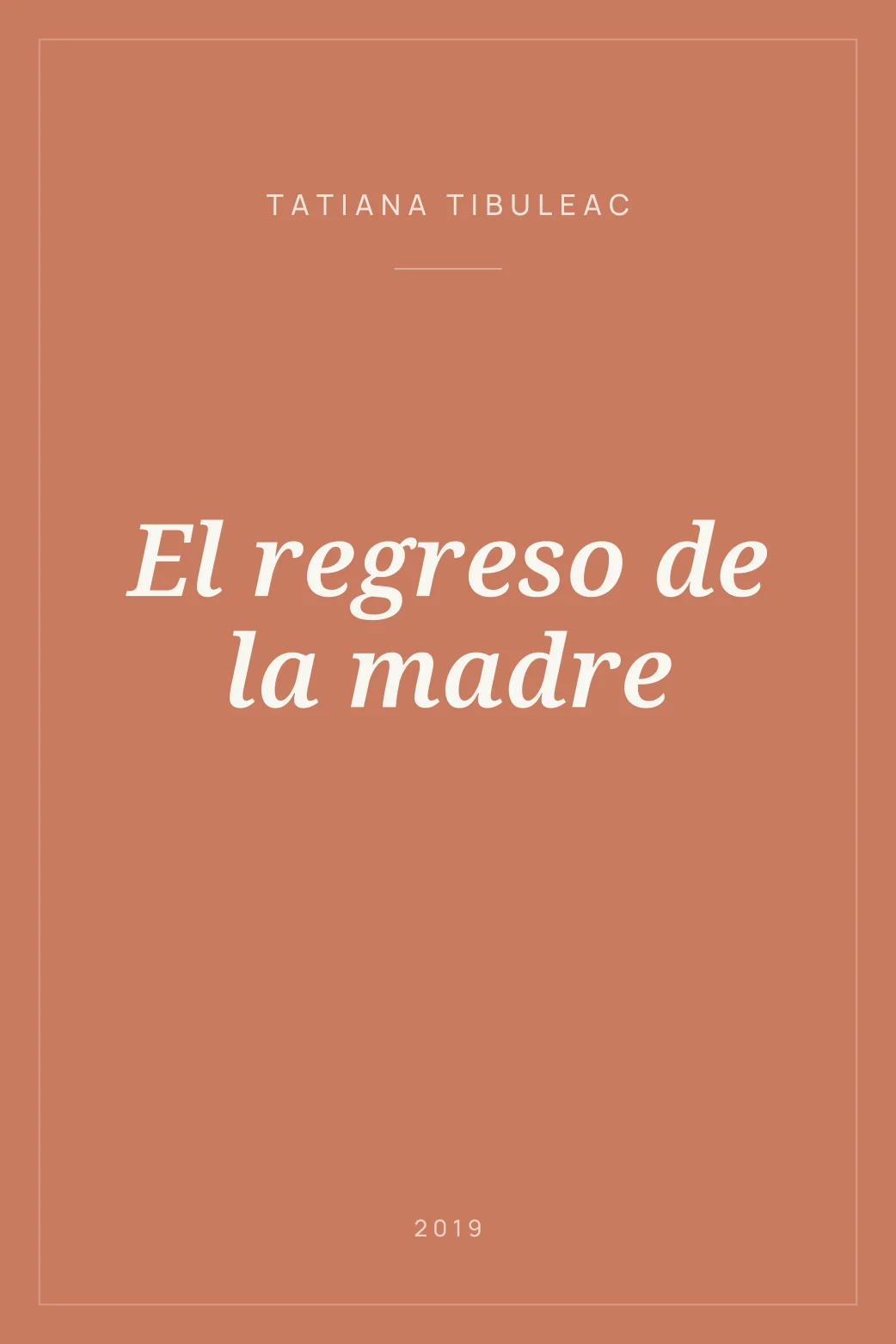 Portada de El regreso de la madre