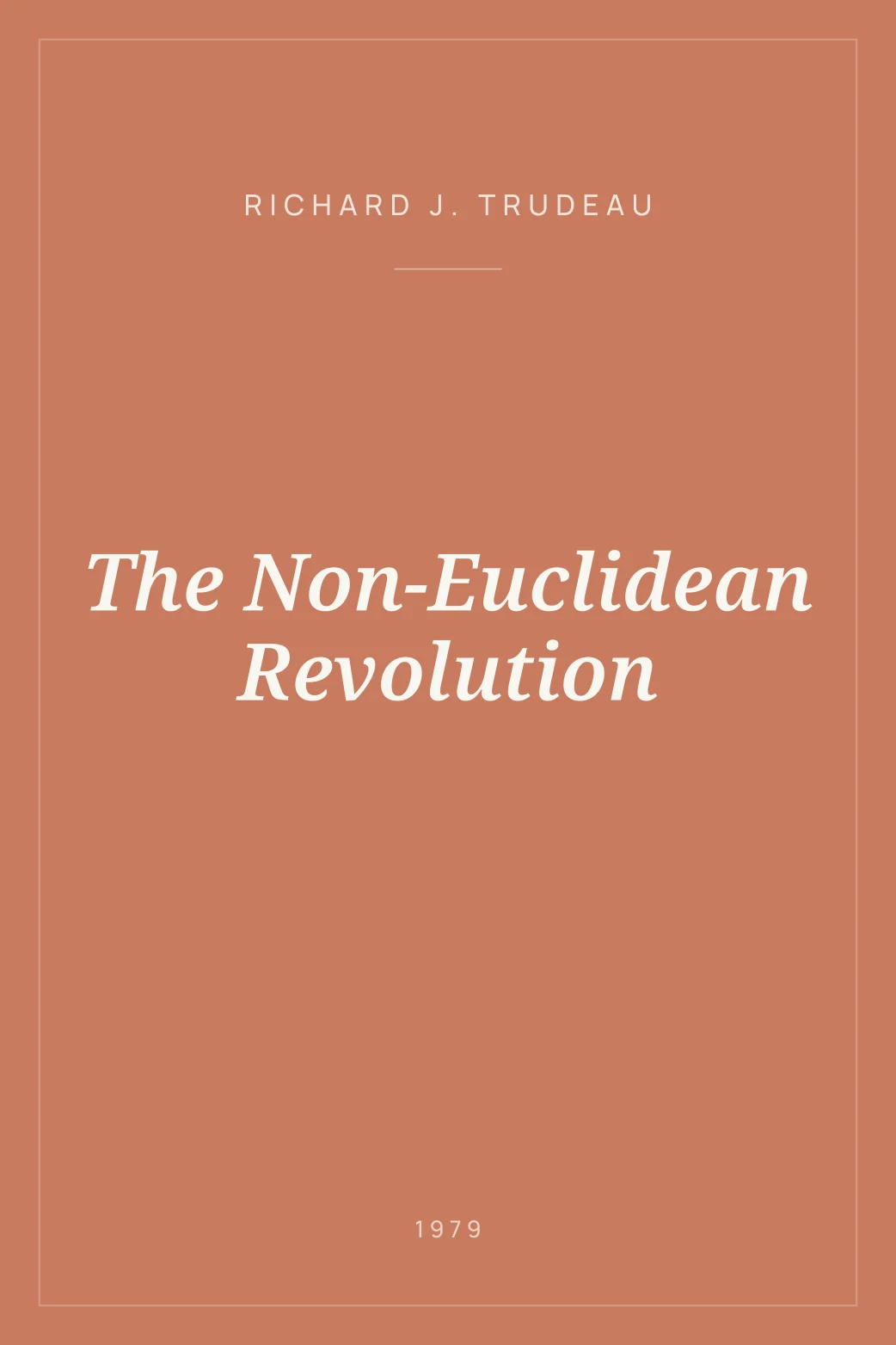 Portada de The Non-Euclidean Revolution