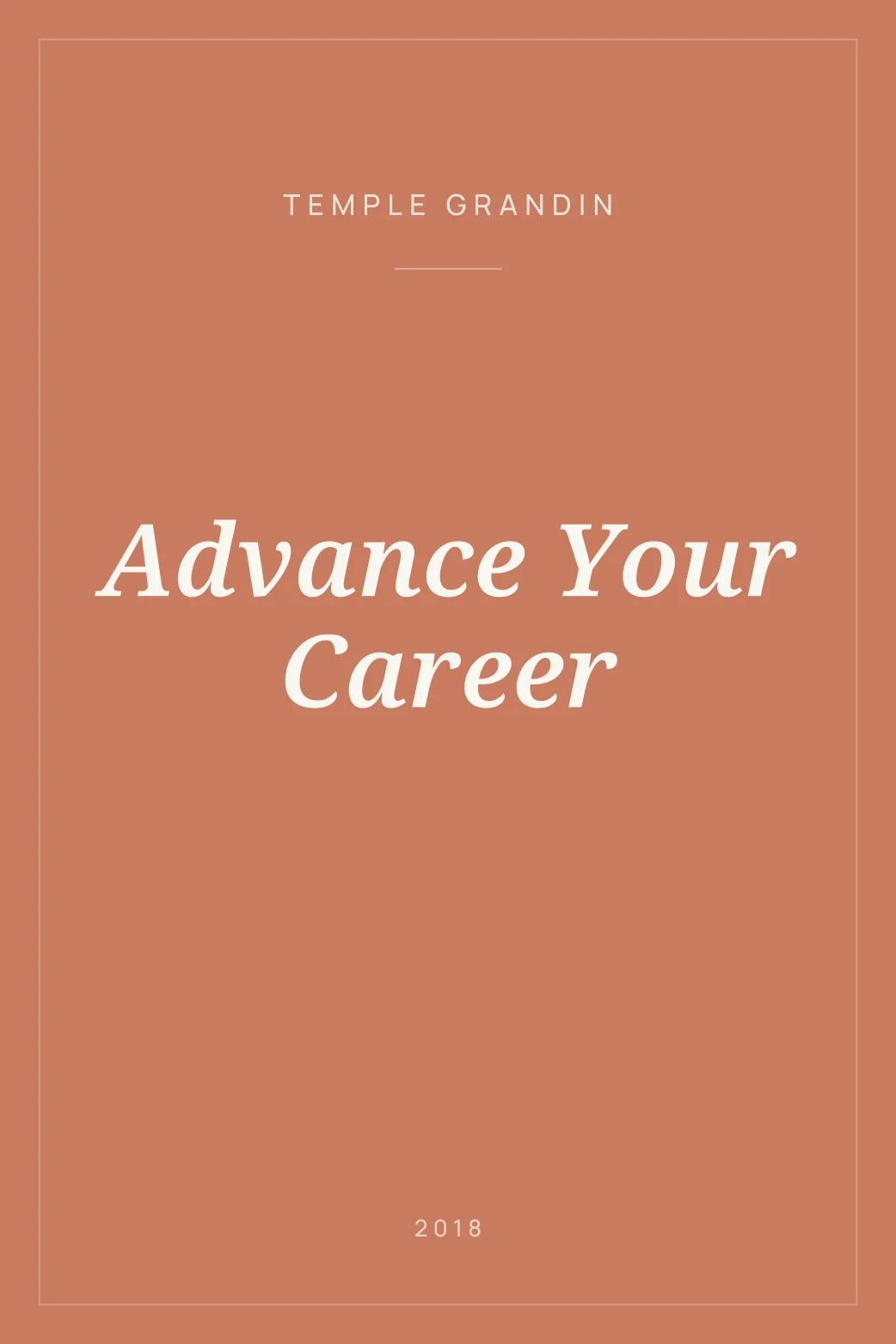 Portada de Advance Your Career