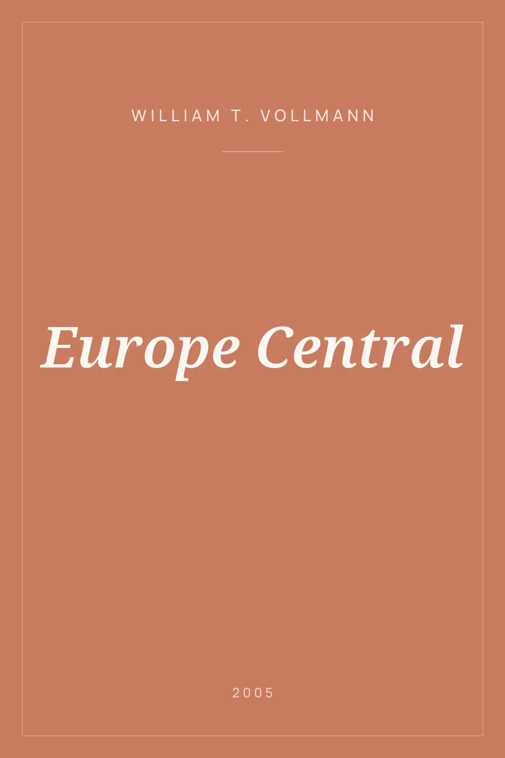 Portada de Europe Central