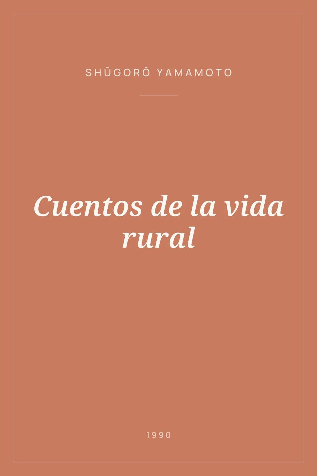 Portada de Cuentos de la vida rural