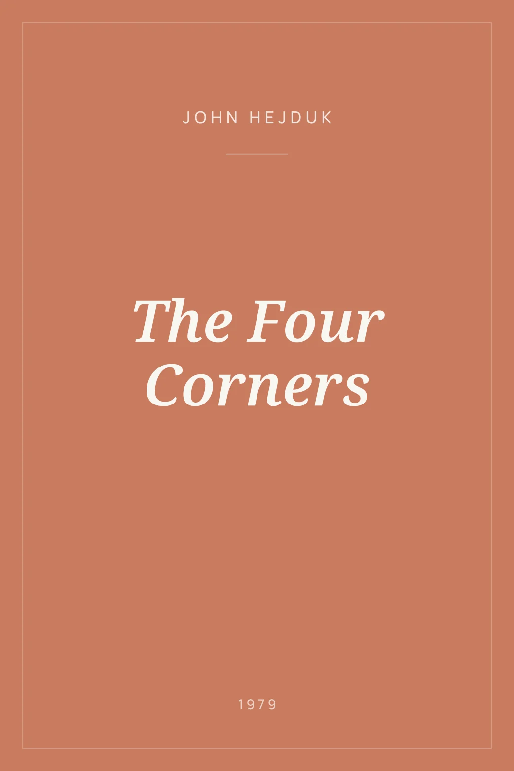 Portada de The Four Corners