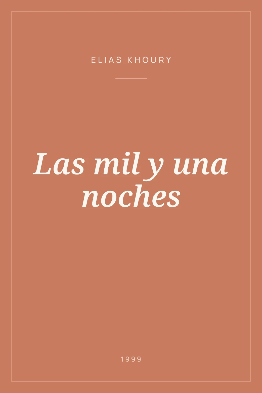 Portada de Las mil y una noches