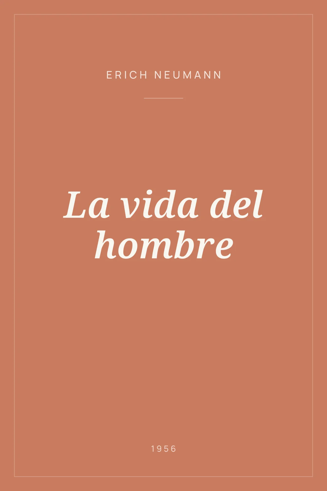Portada de La vida del hombre