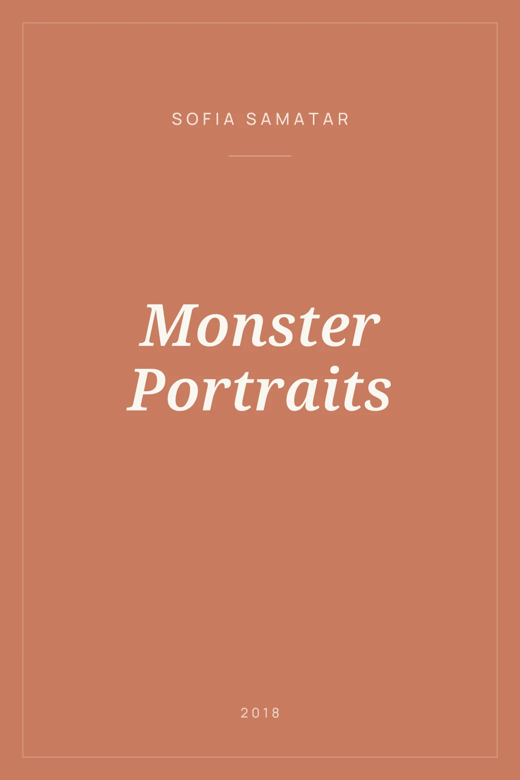 Portada de Monster Portraits