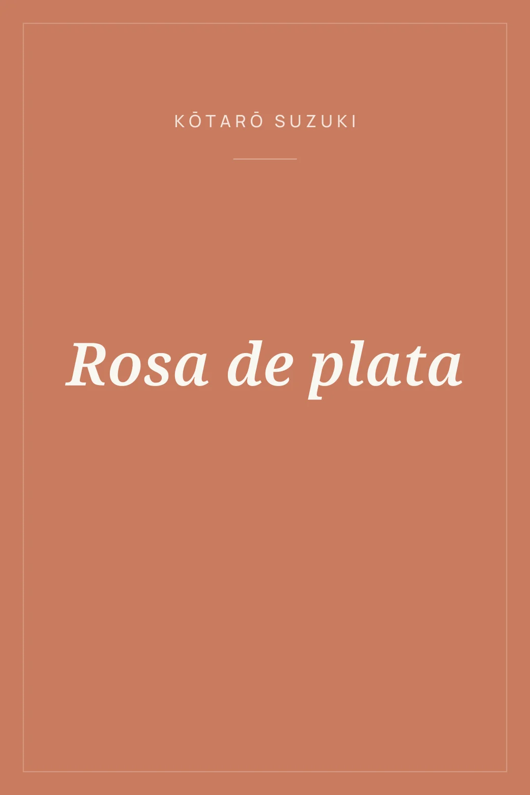 Portada de Rosa de plata