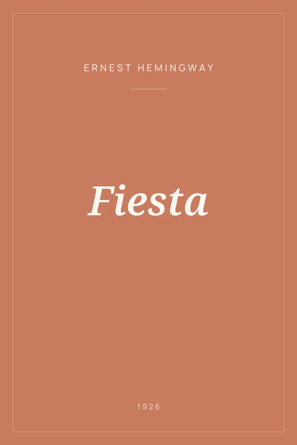 Portada de Fiesta