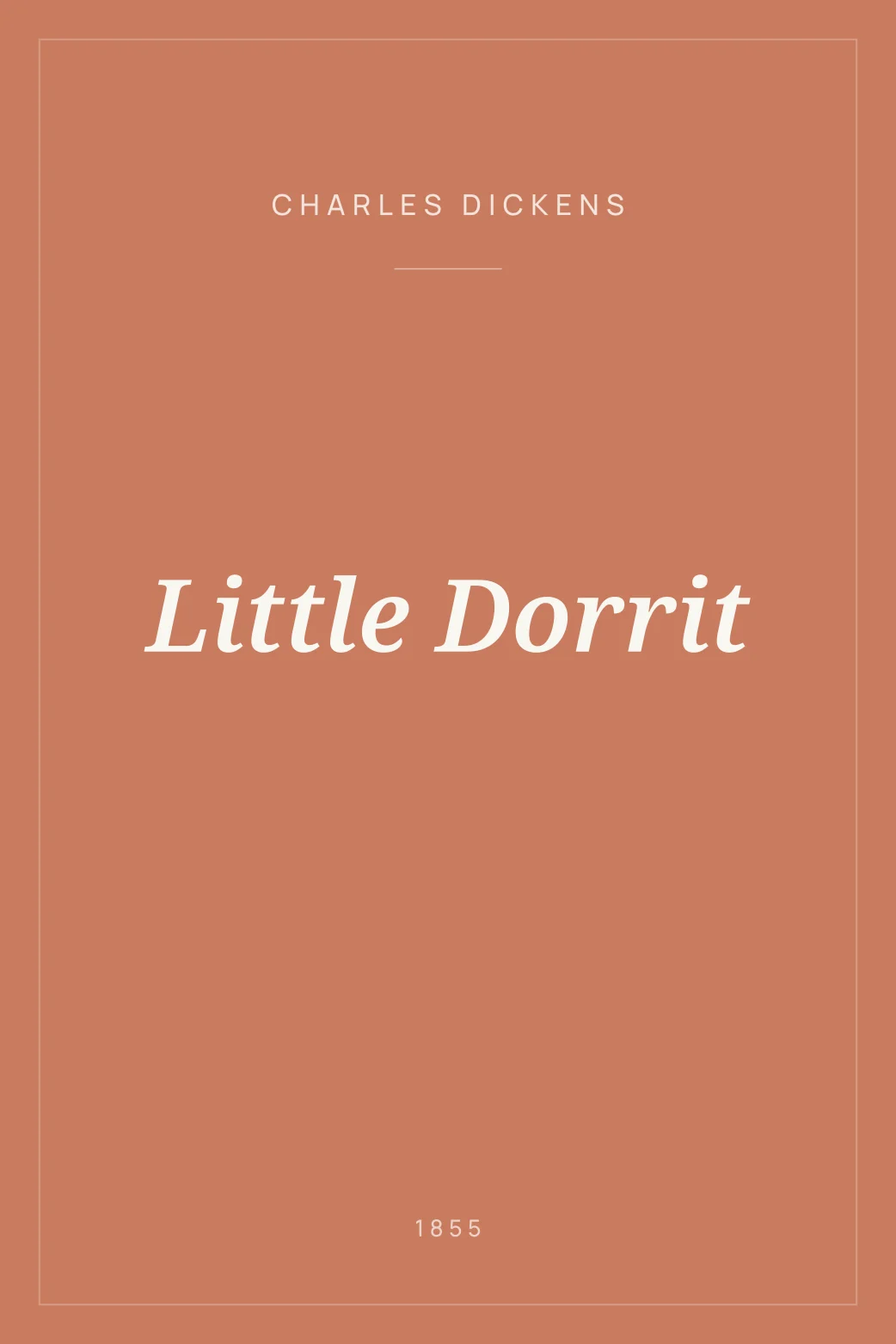 Portada de Little Dorrit