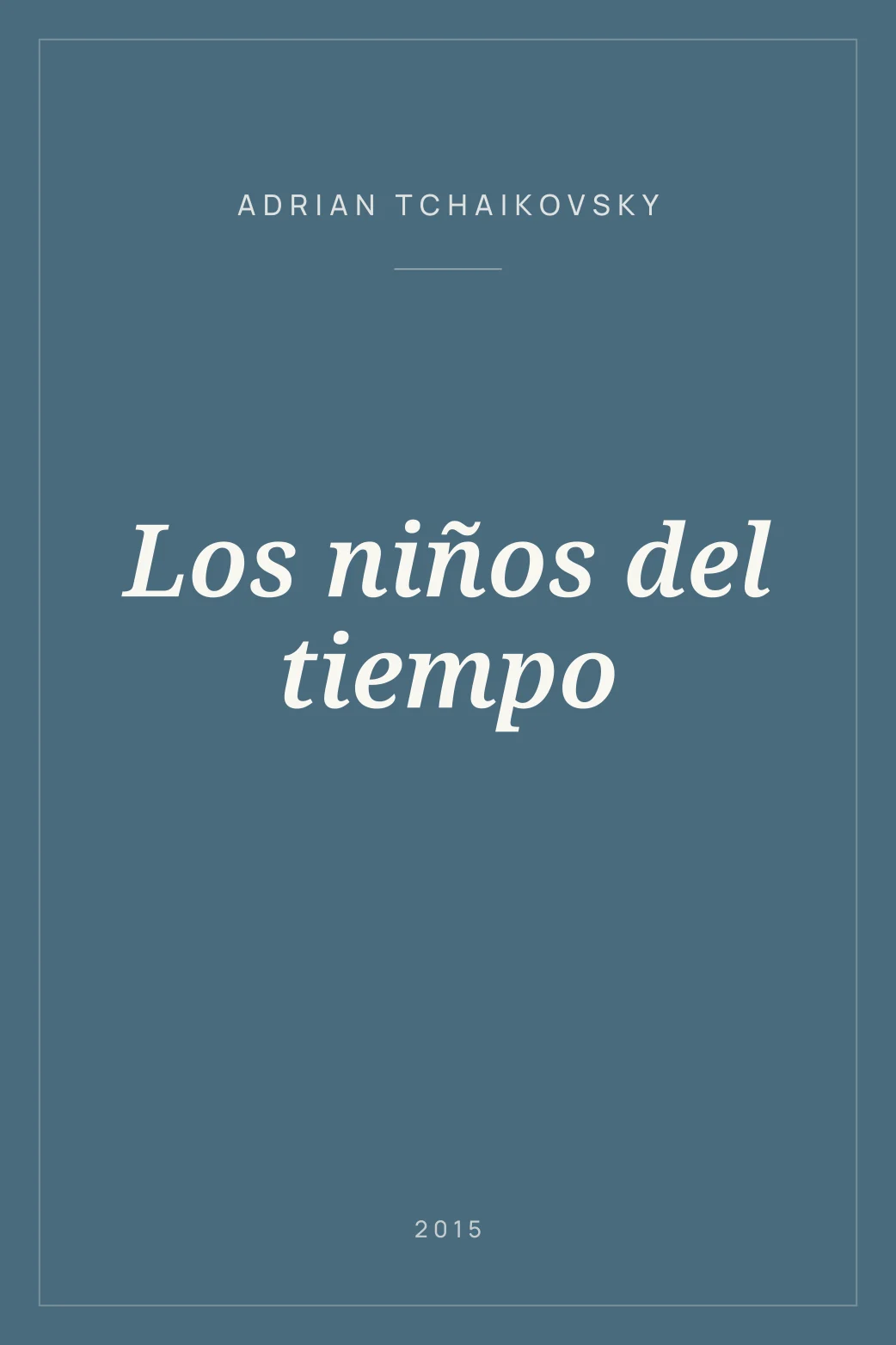 Portada de Los niños del tiempo