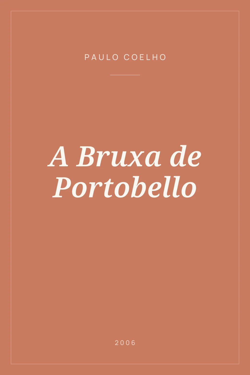 Portada de A Bruxa de Portobello