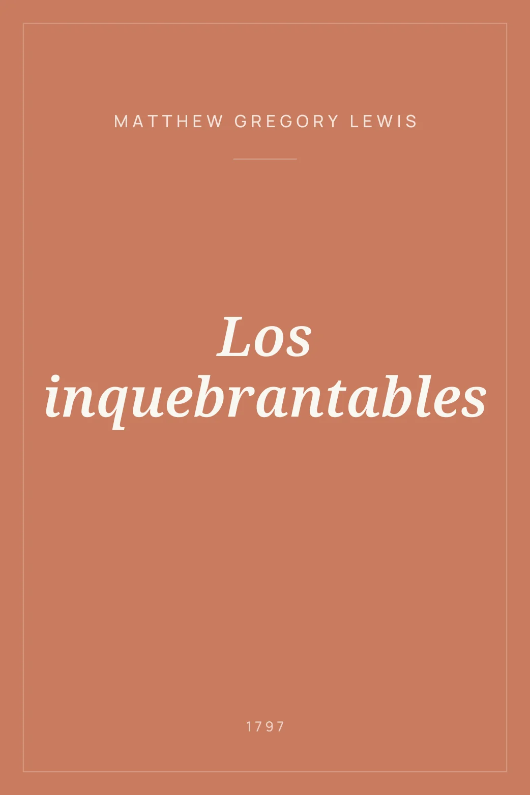 Portada de Los inquebrantables