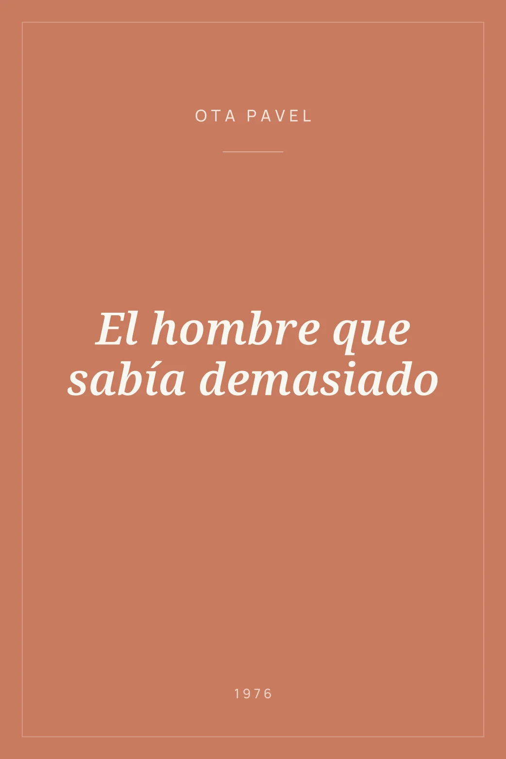 Portada de El hombre que sabía demasiado