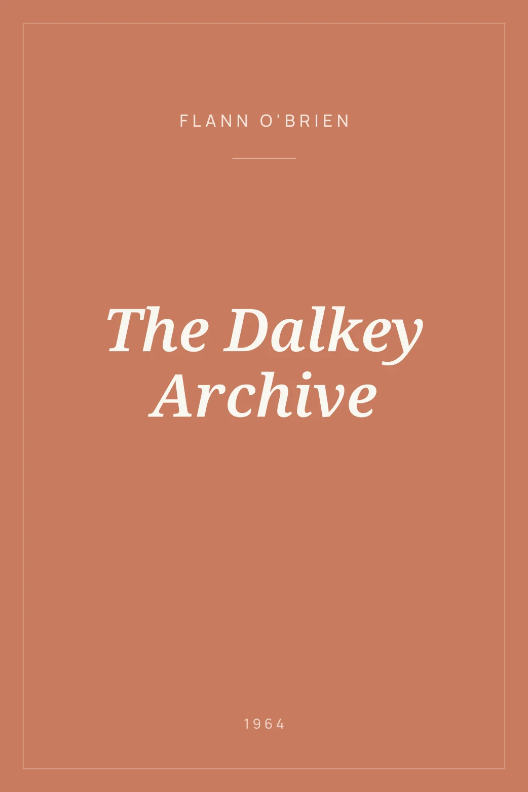 Portada de The Dalkey Archive