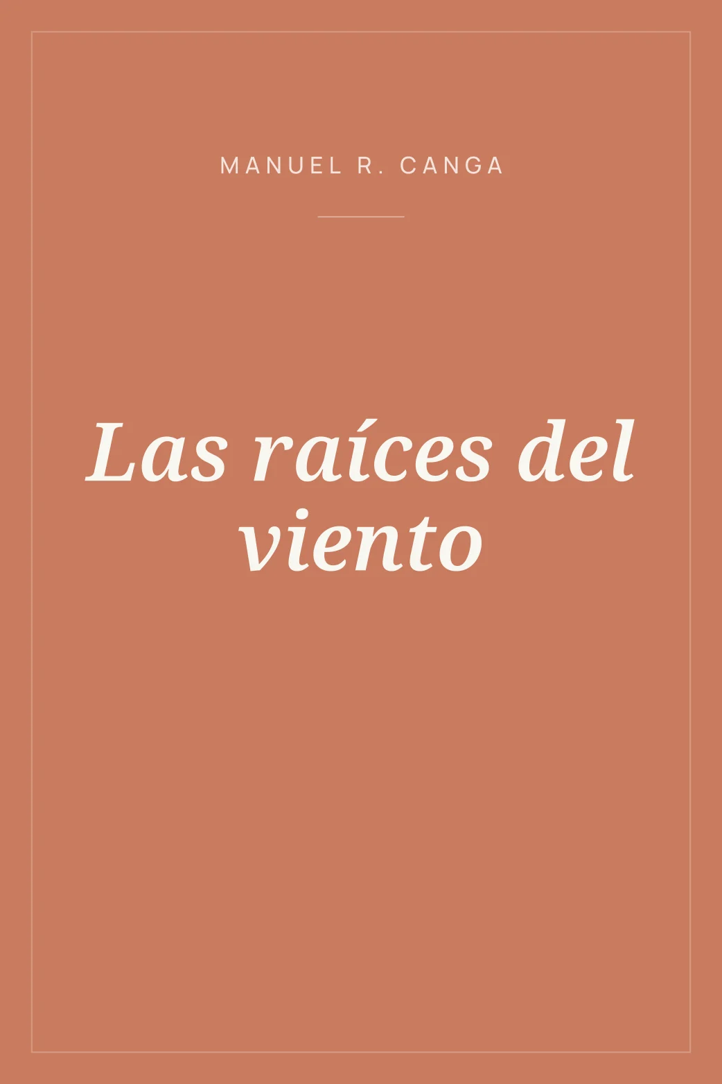 Portada de Las raíces del viento