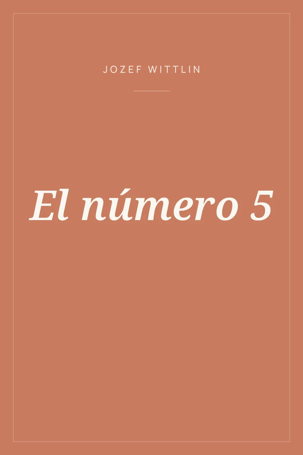 Portada de El número 5