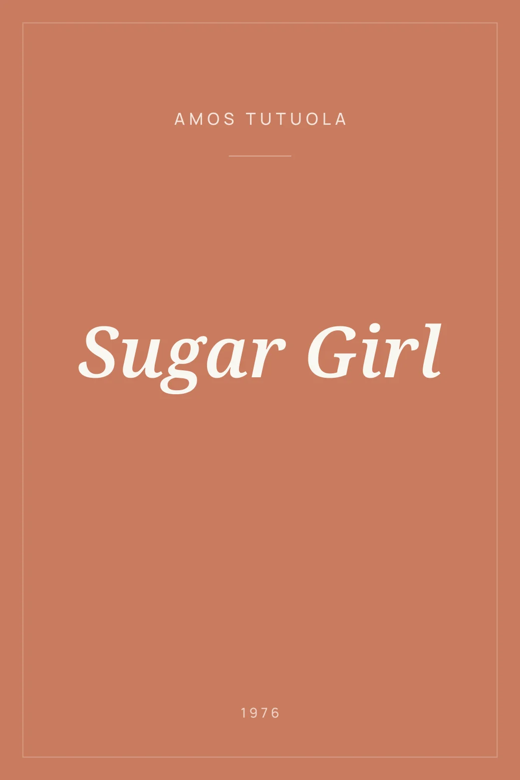 Portada de Sugar Girl