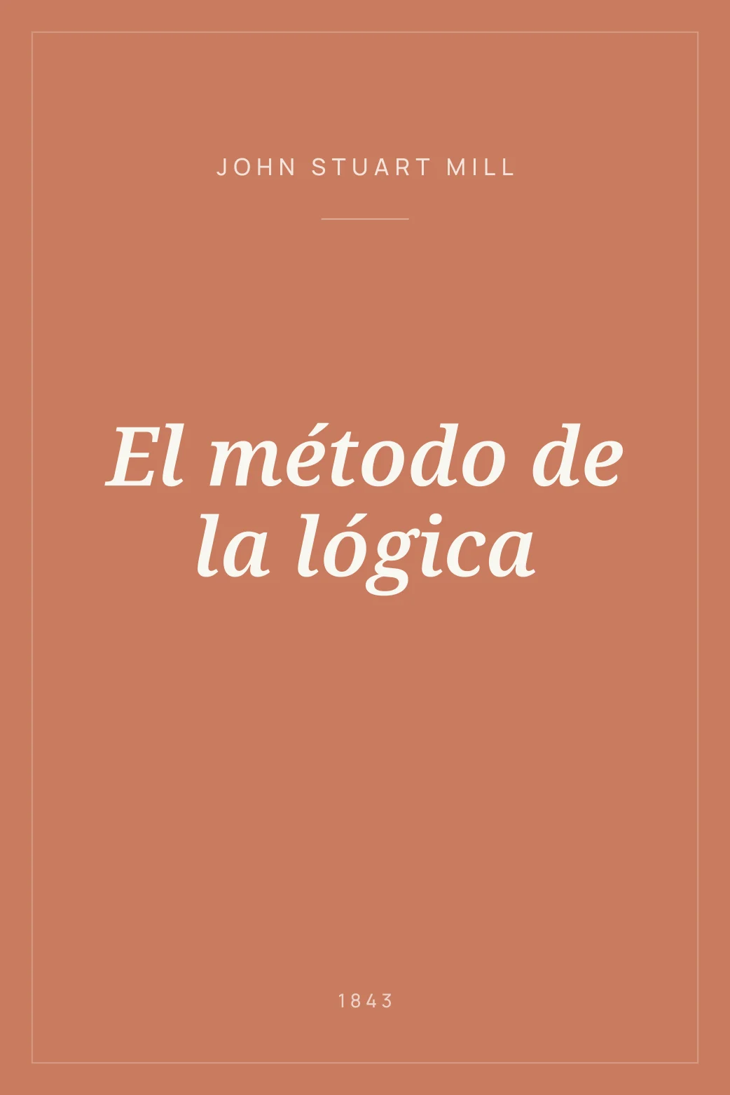 Portada de El método de la lógica