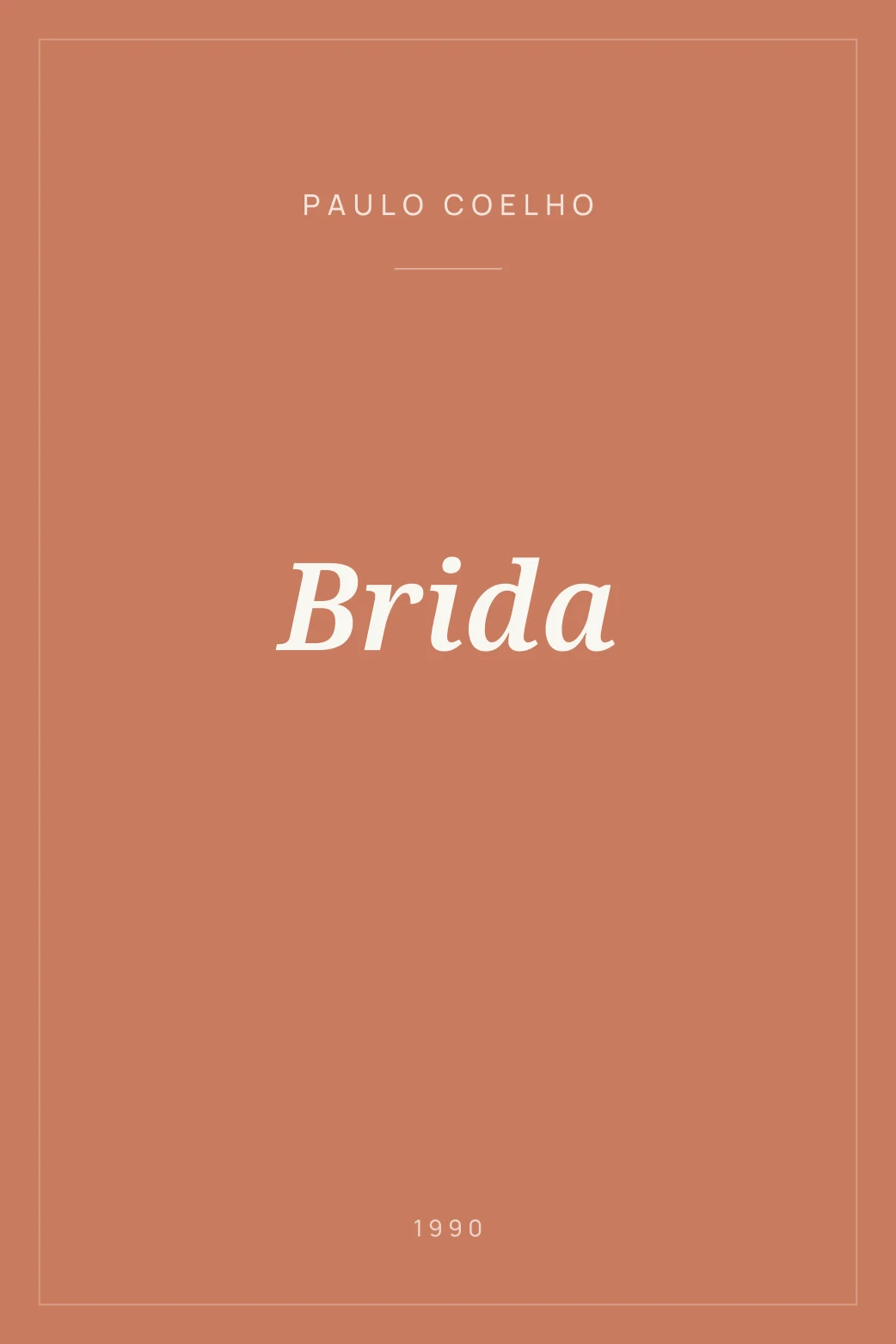Portada de Brida