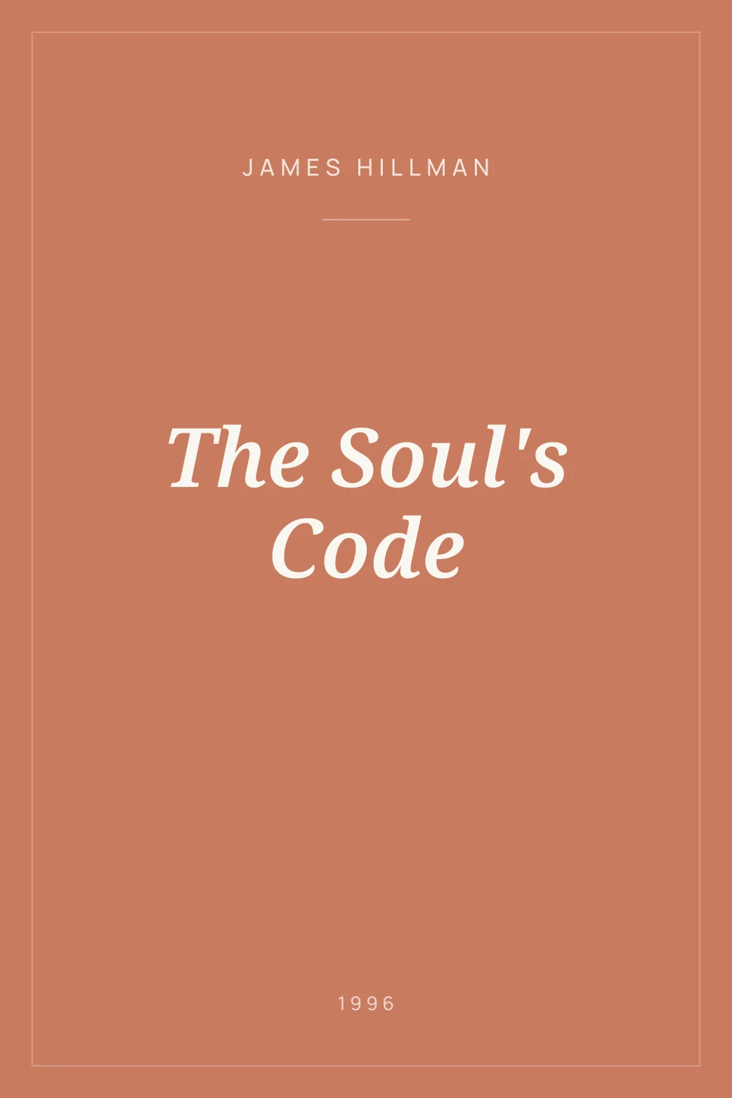 Portada de The Soul's Code