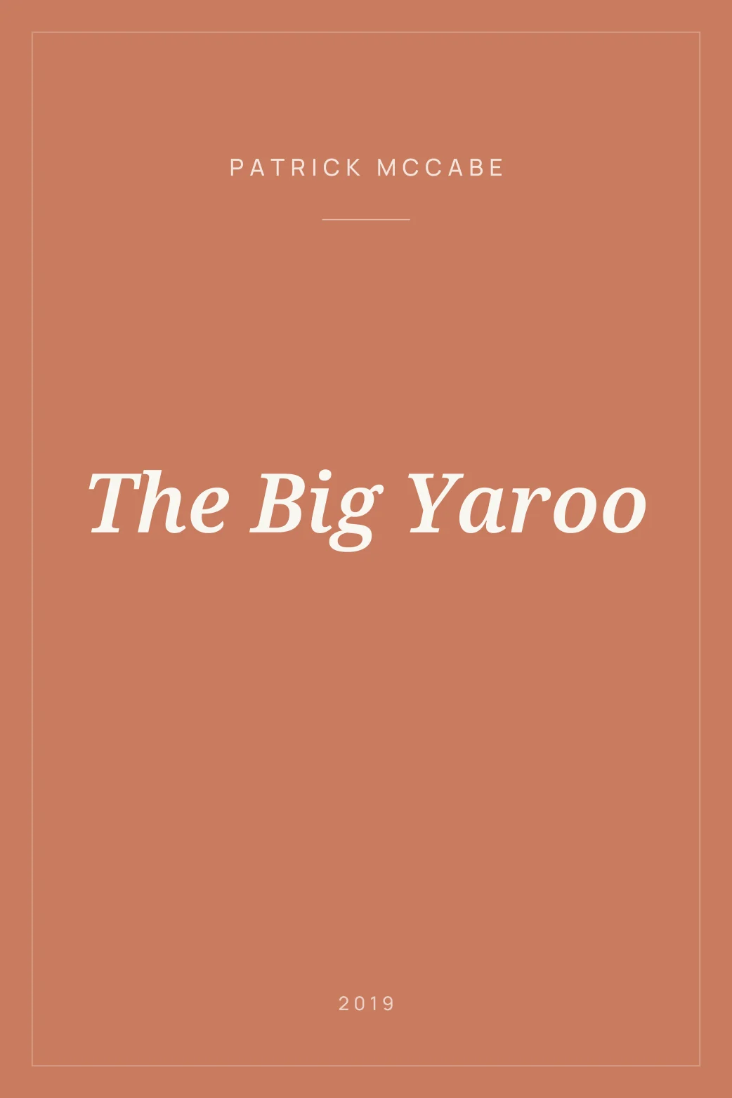 Portada de The Big Yaroo
