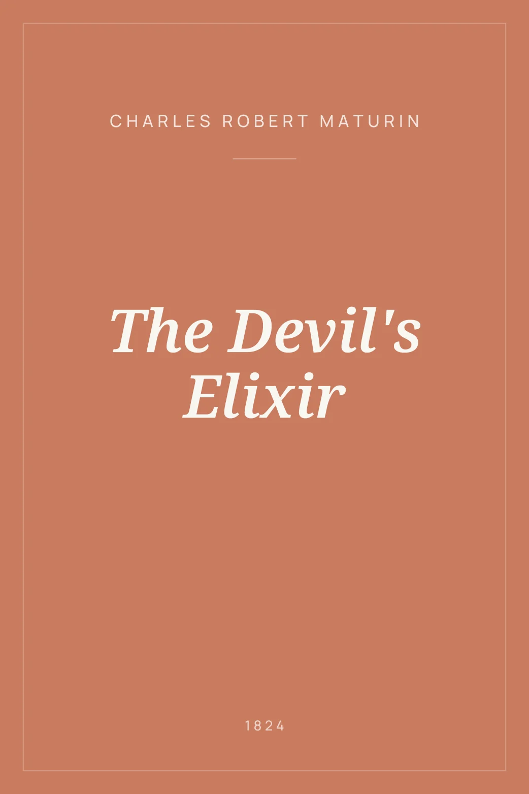 Portada de The Devil's Elixir